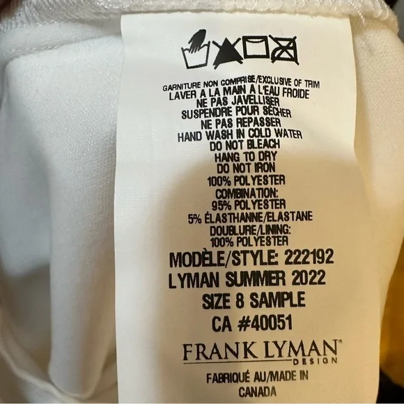 Frank Lyman Beaded Ruched Dress - Picture 9 of 9